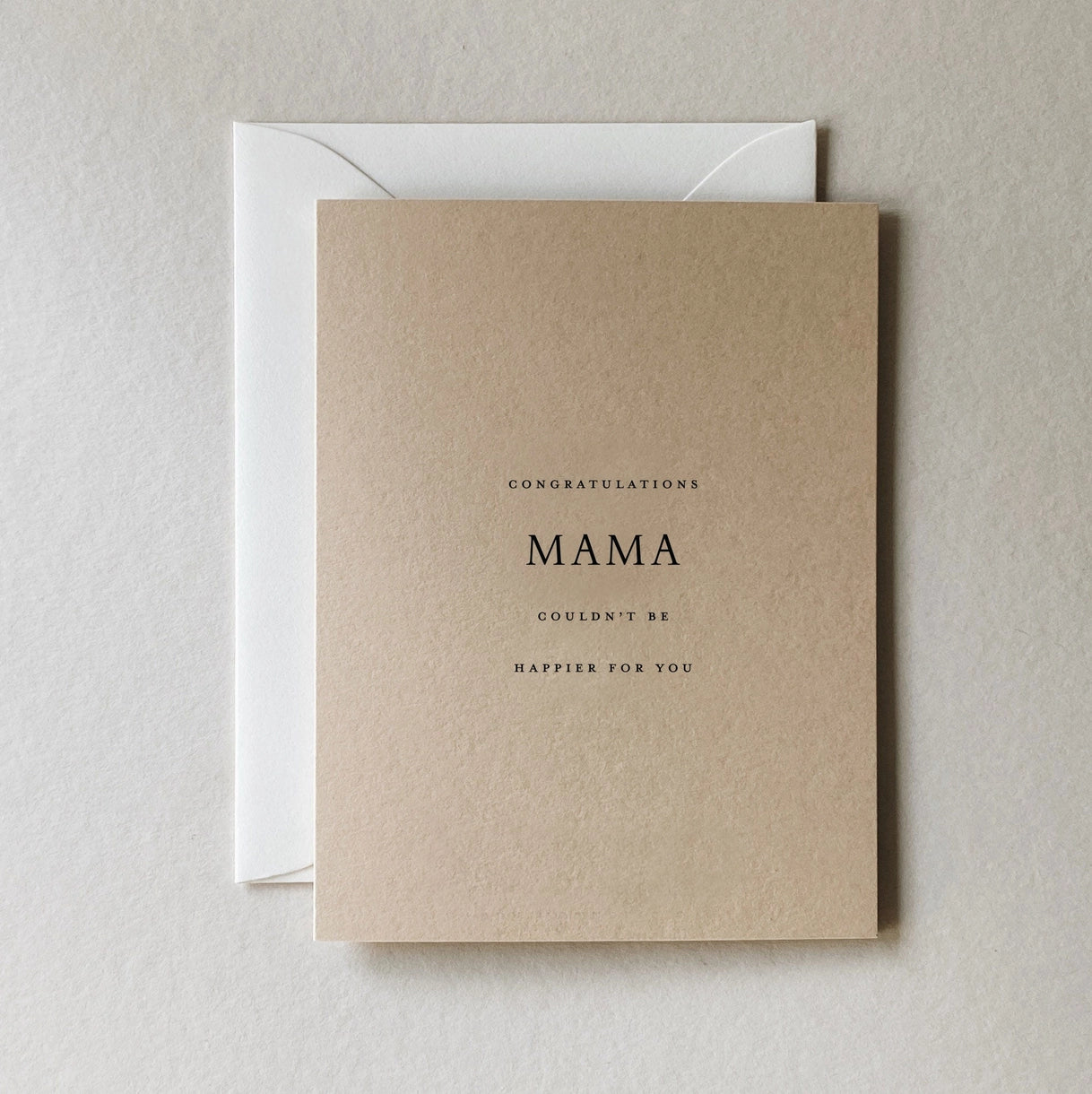 'Congrats Mama!' Greeting Card