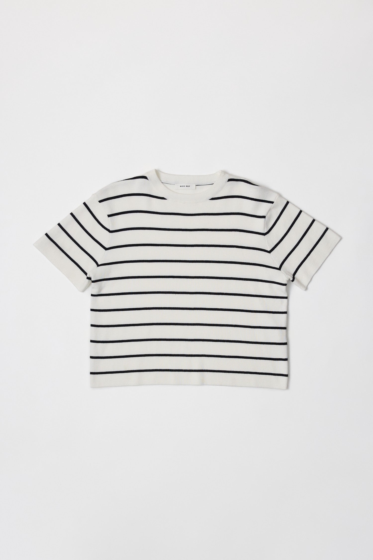 Anne Striped Knit Tee